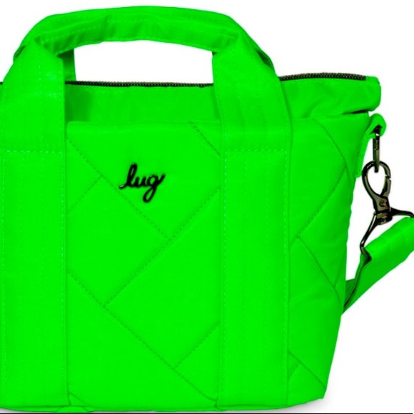 NWY: LUG DORY MINI CROSSBODY BAG - LIME - Best bag! - Picture 4 of 7